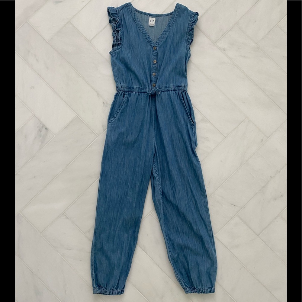 ❤️Gap❤️Soft Denim Jumpsuit
